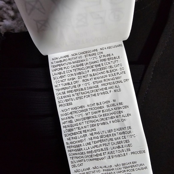 Giorgio Armani Womens Silk Blouse Size‎ 40 Small Black Sheer Dressy Evening Top - Picture 8 of 15